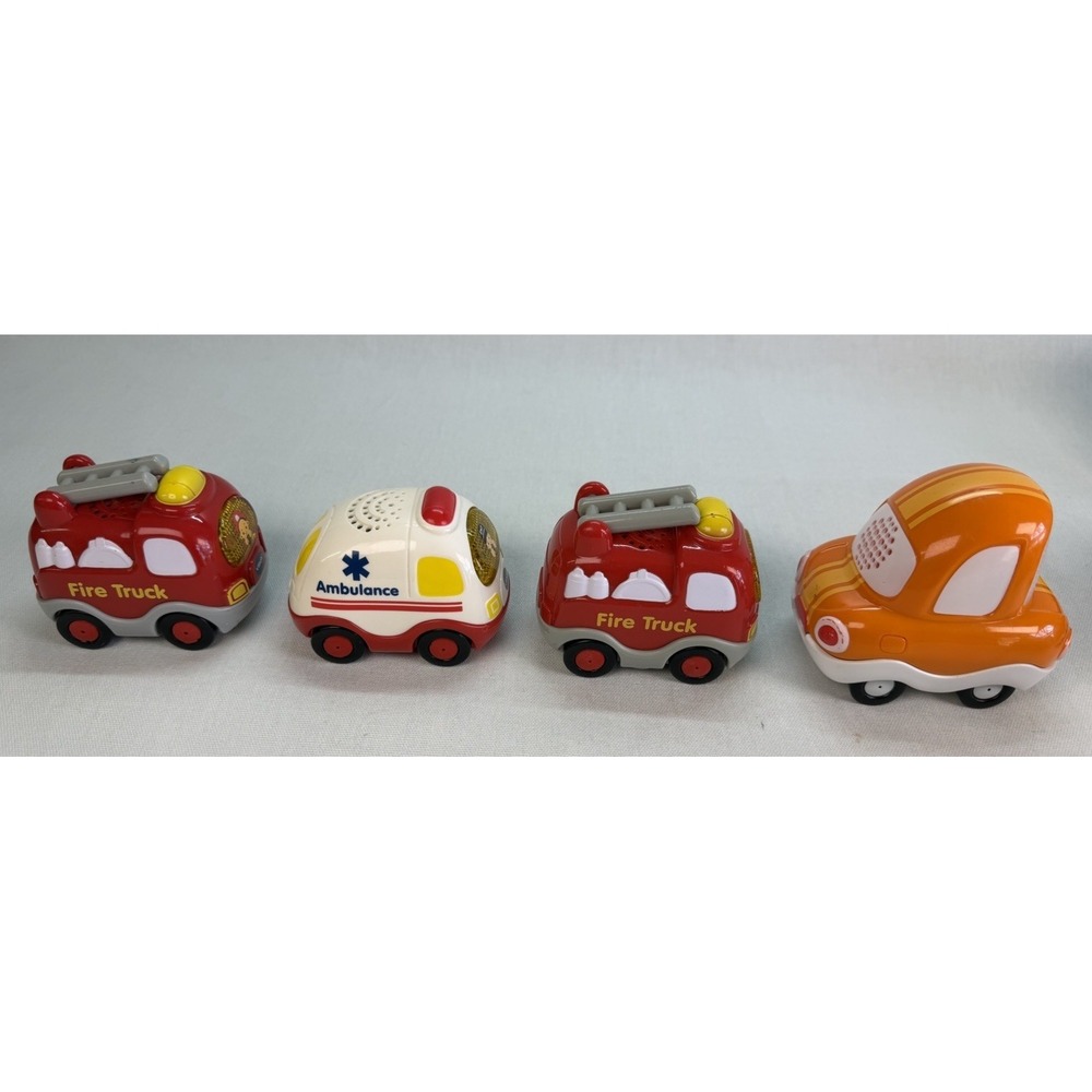 Lot Of 19 Vtech Go Go Smart Wheels Interactive Vehicles Tested & Working Sound - Picture 4 of 14